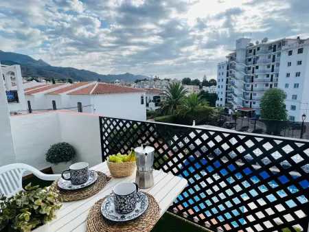 Appartement vue mer avec terrasse privée à Nerja : photo 19