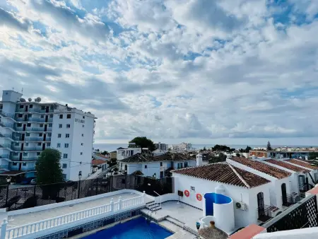 Appartement vue mer avec terrasse privée à Nerja : photo 21