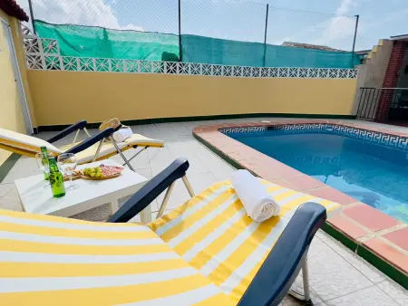Maison 4 pers., vue mer-montagne, piscine privée à Torrox : photo 2