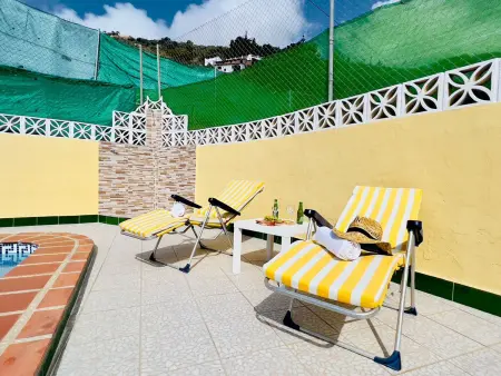 Maison 4 pers., vue mer-montagne, piscine privée à Torrox : photo 4