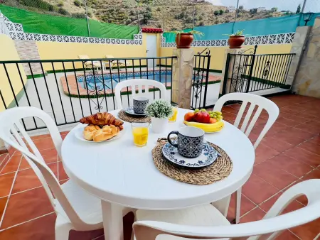 Maison 4 pers., vue mer-montagne, piscine privée à Torrox : photo 7