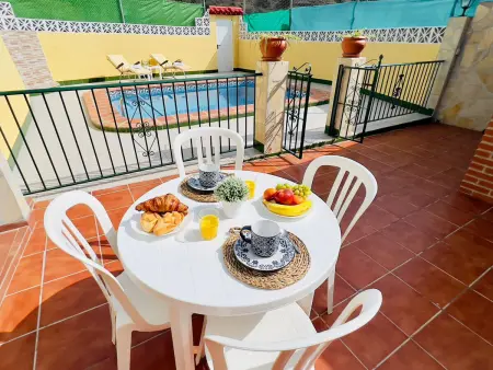 Maison 4 pers., vue mer-montagne, piscine privée à Torrox : photo 10