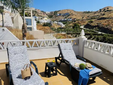 Casa Blanca : gîte 6 pers. vue mer à 150 m de plage : photo 29