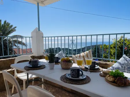 Cortijo Montesueños avec piscine et vue mer : photo 4