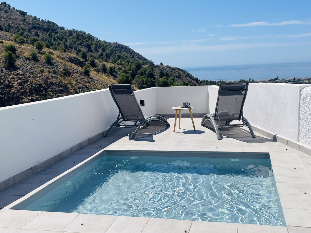 Maison neuve Frigiliana, vue mer, piscine privée - Photo 1