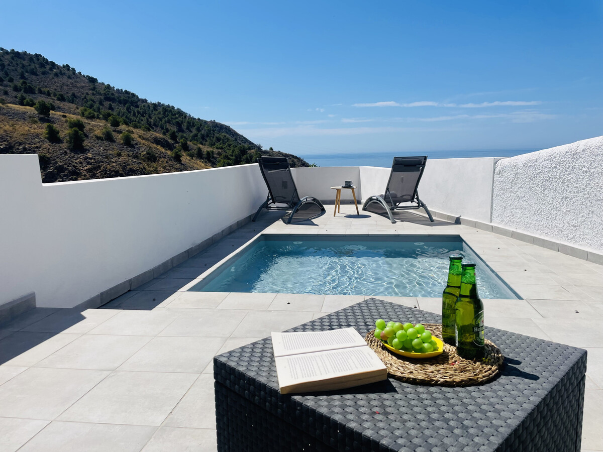 Maison neuve Frigiliana, vue mer, piscine privée - Photo 2