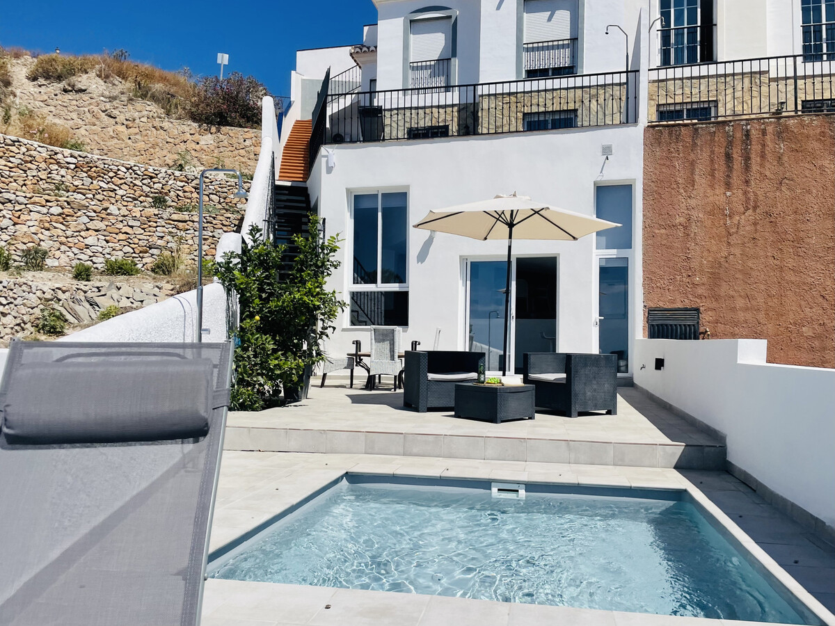 Maison neuve Frigiliana, vue mer, piscine privée - Photo 21