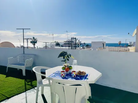 Casa Rincón de Nerja - Maison andalouse avec solarium vue mer : photo 26