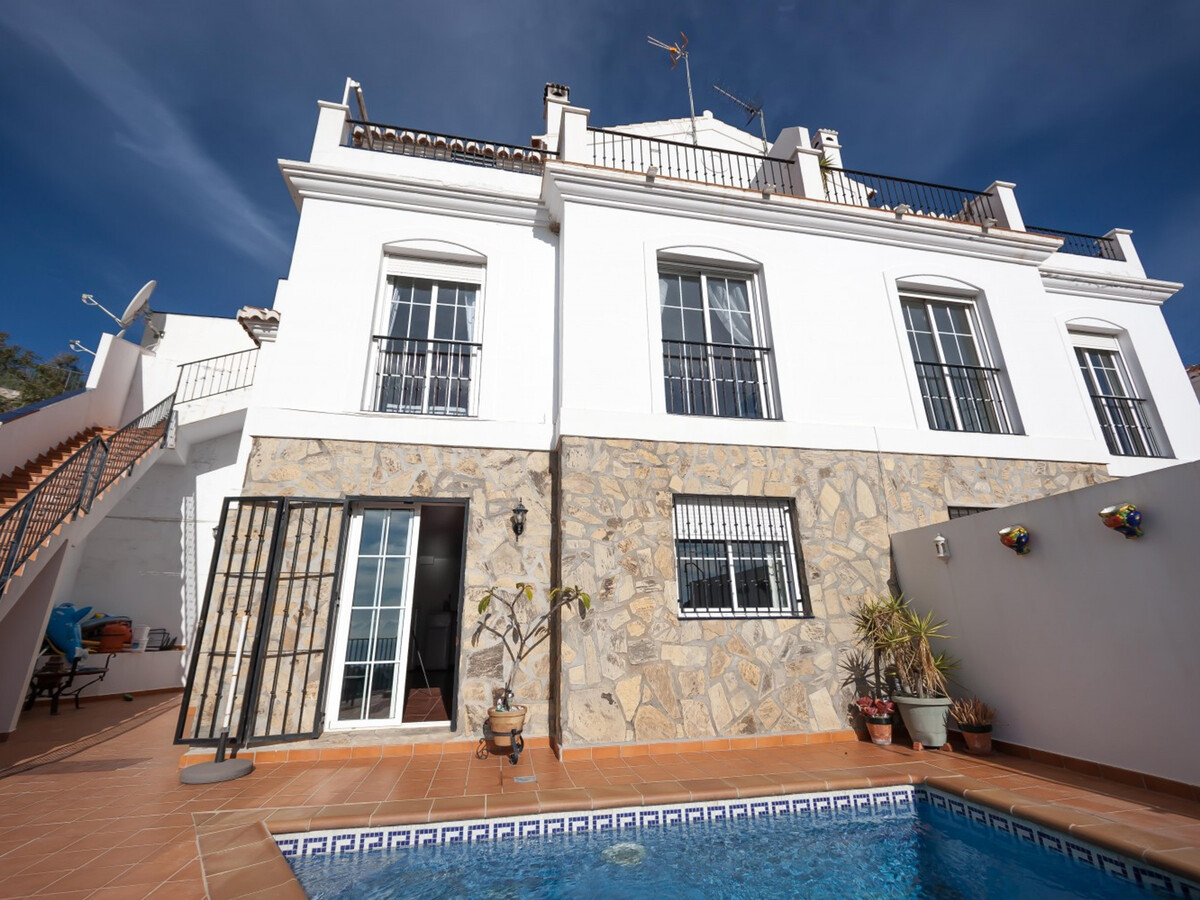 Maison 3 étages, piscine privée et vue mer - Frigiliana - Photo 14