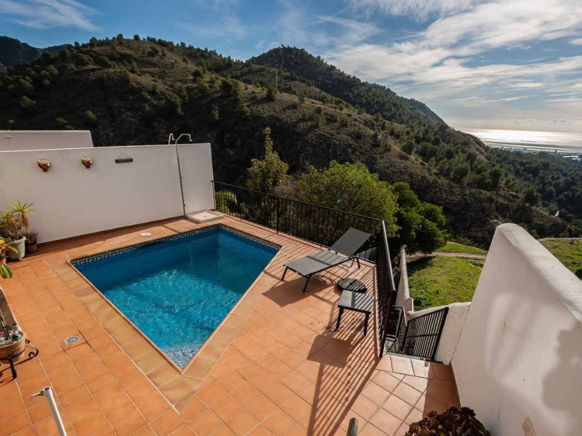 Maison 3 étages, piscine privée et vue mer - Frigiliana - Photo 33