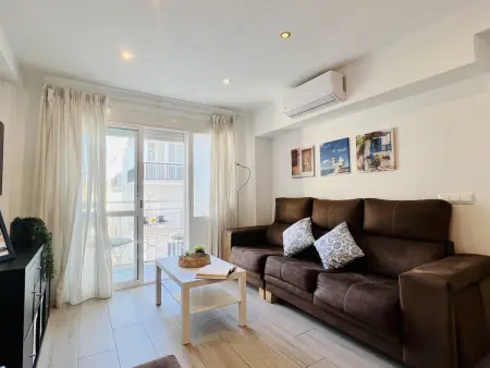 Appartement lumineux 2 ch, centre Nerja avec balcon : photo 7