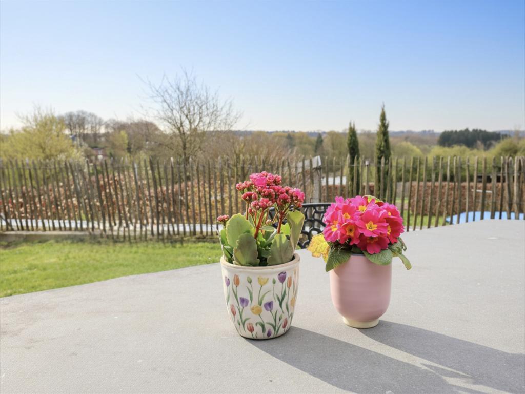 Gîte de Temme à Ouffet avec terrasse et vue campagne - Photo 5
