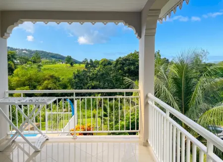 Appartement 80 m² vue mer, piscine partagée, Rivière-Salée : photo 5