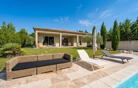 Maison avec piscine privée, Maison 6 personnes à Saumane de Vaucluse - Photo 6