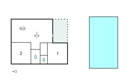 Chalet indépendant avec piscine aux Tourrettes : photo 18