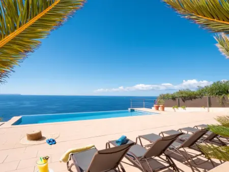 Location villa à Cala Pi, Villa à Cala Pi avec piscine privée - 7 pers.