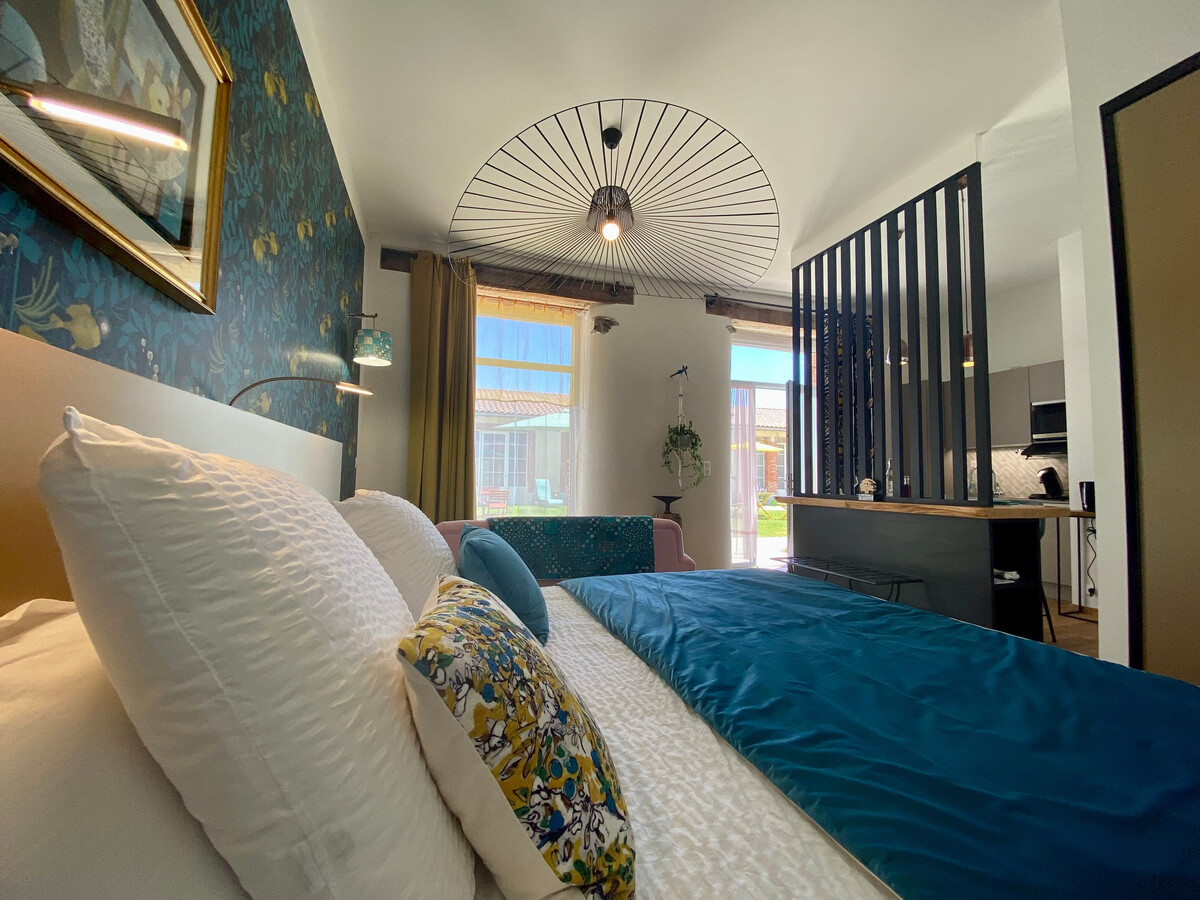 Studio 2 pers. au Château de la Gressière, 1 km plages - Photo 6