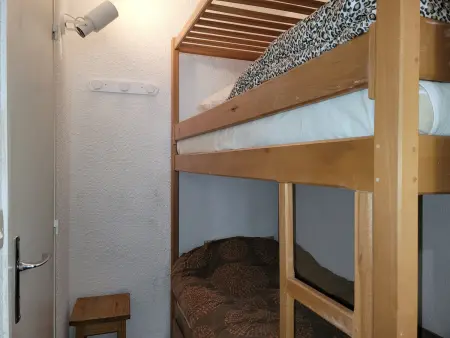 Studio vue montagne Pra-Loup, 4 pers., balcon : photo 3