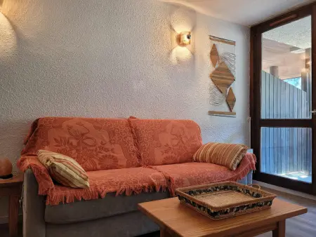Studio vue montagne Pra-Loup, 4 pers., balcon : photo 7
