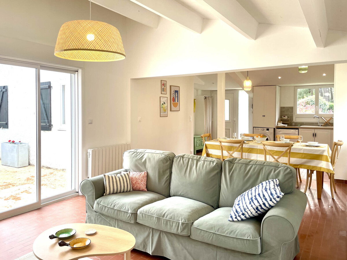 Maison 6 pers. plain-pied La Palmyre, patio sud - Photo 6