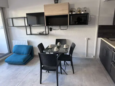 Studio cabine avec cour au Grau-du-Roi, animaux non admis : photo 8