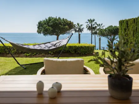 Appartement vue mer front de plage à Marbella, 2 chambres : photo 3
