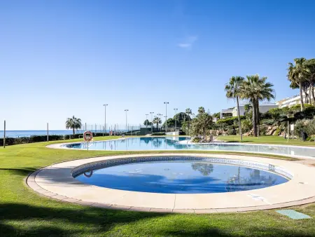 Appartement vue mer front de plage à Marbella, 2 chambres : photo 9