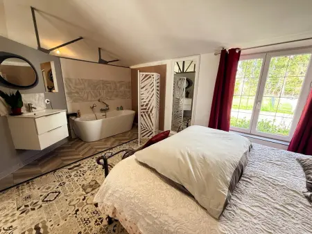 Gîte loft plain-pied avec terrasse – Cour-Cheverny : photo 15