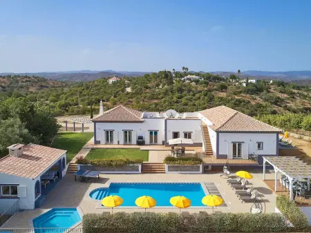 Location villa à Tavira, Villa spacieuse avec piscine privée - Vue panoramique - 12 pers.