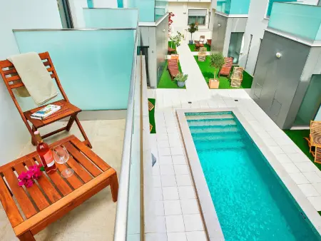 Gîte moderne dans ancien moulin, piscine privée à Tavira : photo 11