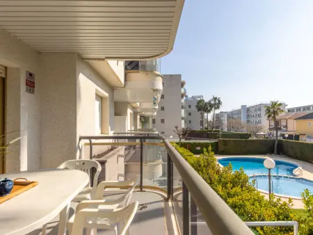 Appartement Cambrils Park B, 100 m², terrasse vue piscine : photo 20