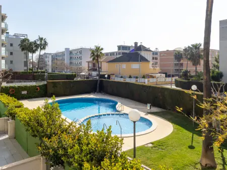 Appartement Cambrils Park B, 100 m², terrasse vue piscine : photo 23