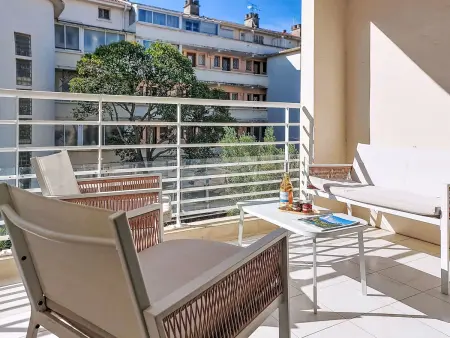 Appartement 2 chambres à 50 m de la plage, Fréjus : photo 19