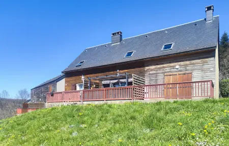 Maison mitoyenne 6 pers. vue sur prairies à La Salvetat : photo 10