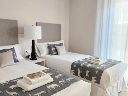 Appartement 6 pers. climatisé près Pont de Fusta - Valence : photo 11