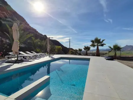 Location villa à Aguilas, Villa avec piscine et climatisation - 4 pers.