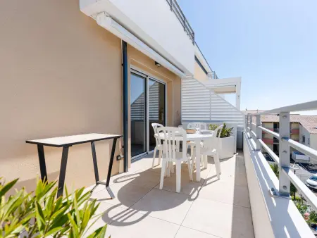 Appartement 2 chambres balcon, 300 m plage à Narbonne : photo 10