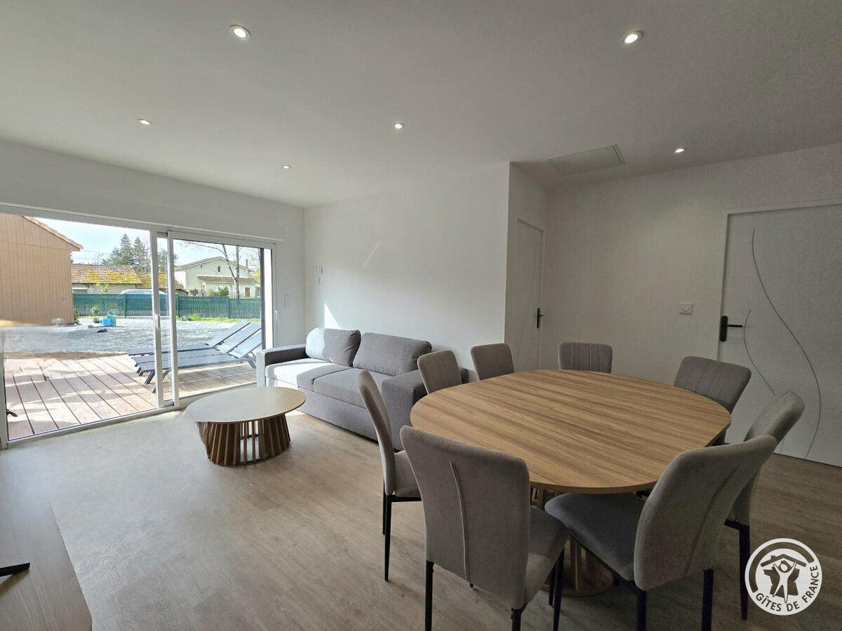 Gîte moderne 6 pers. avec spa intérieur au Fleix - Photo 7