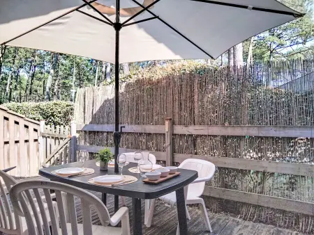 Maison Les Pins à Lacanau, 2 chambres, terrasse forêt : photo 16