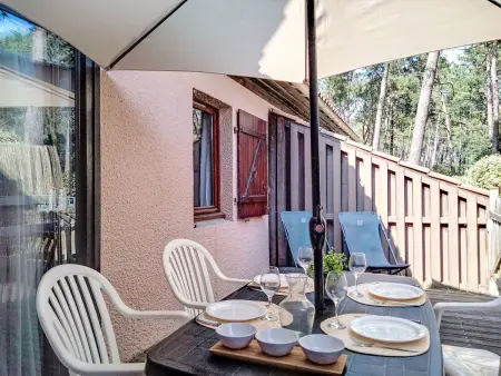Maison Les Pins à Lacanau, 2 chambres, terrasse forêt : photo 17