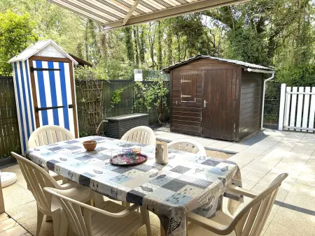 Location maison à Bretignolles sur Mer, Maison avec piscine, parking - 5 pers.