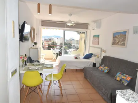Studio avec piscine partagée et balcon à Roses, Costa Brava : photo 5