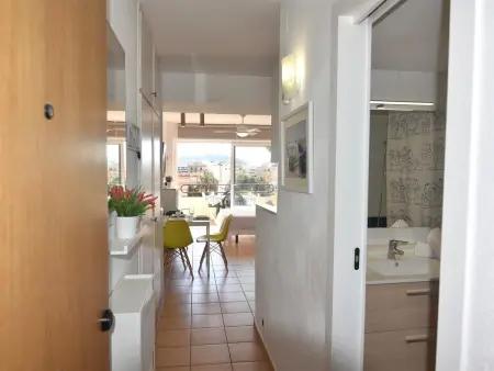 Studio avec piscine partagée et balcon à Roses, Costa Brava : photo 15