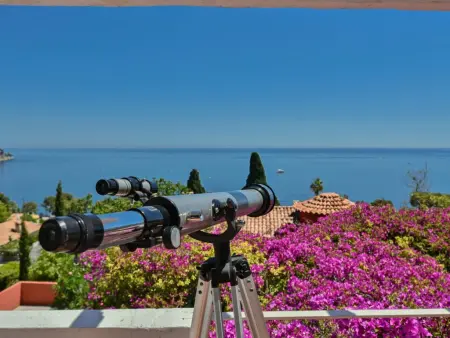 Paulette, villa avec piscine chauffée et vue mer à Èze : photo 3