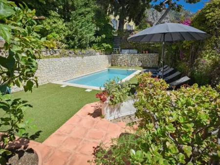 Paulette, villa avec piscine chauffée et vue mer à Èze : photo 4