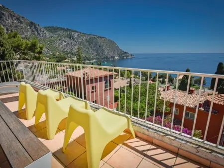 Paulette, villa avec piscine chauffée et vue mer à Èze : photo 34