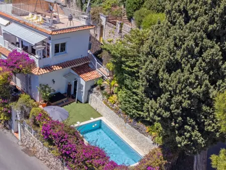 Paulette, villa avec piscine chauffée et vue mer à Èze : photo 37