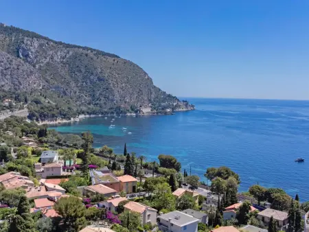 Paulette, villa avec piscine chauffée et vue mer à Èze : photo 42