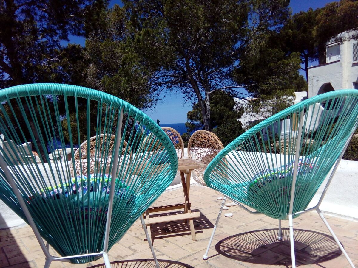 Na Sabina – Maison ibicenque avec vue mer à San José - Photo 1