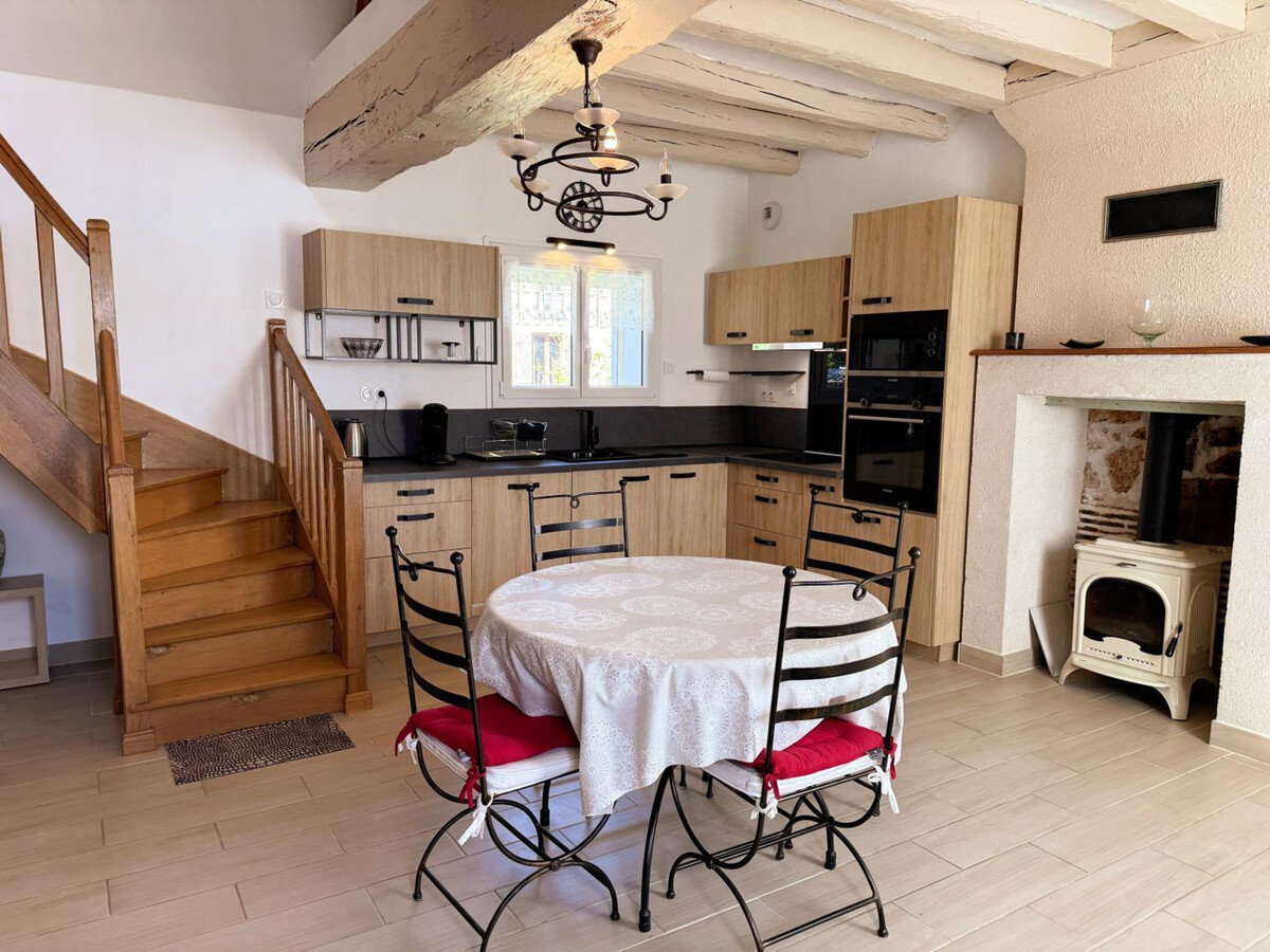 Gîte 4 pers. avec jardin et jeux à Thésée - Photo 2